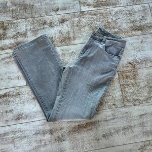 Used Gray Chico's Platinum Jeans